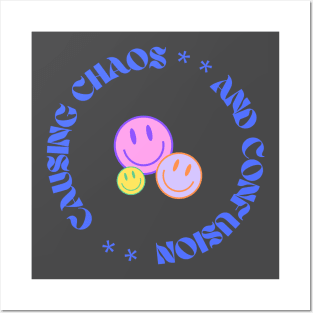 Causing Chaos & Confusion Posters and Art